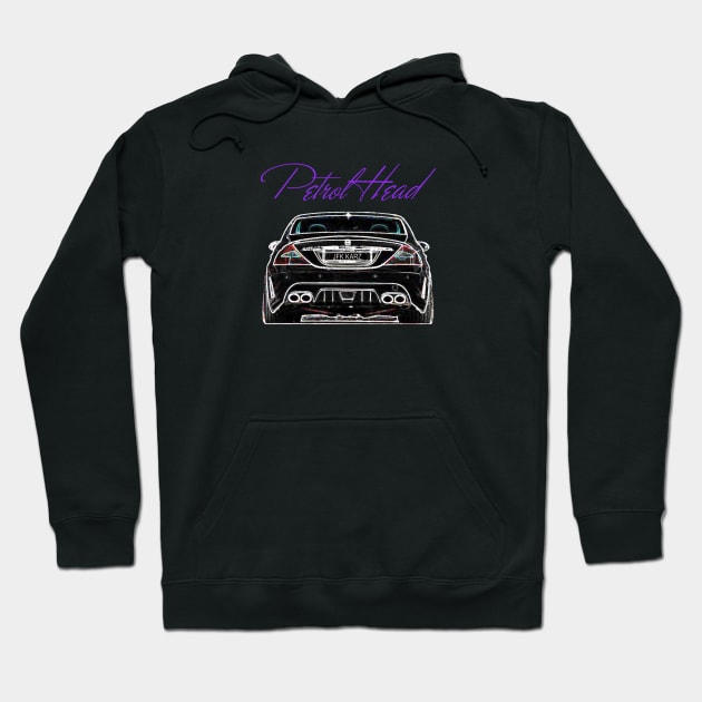 Mercedes CLS AMG Rear Petrol Head Hoodie by JFK KARZ